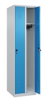 C+P Spind Classic PLUS 080000-19 bodenstehend 1 Abt. 250mm Drehriegel (HxBxT) 1850x250x500mm 7016/7035