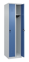 C+P Spind Classic PLUS 080000-19 bodenstehend 1 Abt. 250mm Drehriegel (HxBxT) 1850x250x500mm 7016/7035