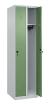 C+P Spind Classic PLUS 080000-19 bodenstehend 1 Abt. 250mm Drehriegel (HxBxT) 1850x250x500mm 7016/7035