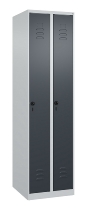C+P Spind Classic PLUS 080000-19 bodenstehend 1 Abt. 250mm Drehriegel (HxBxT) 1850x250x500mm 7016/7035
