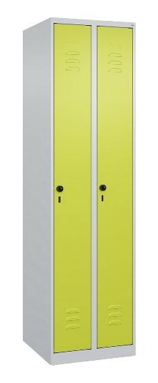 C+P Spind Classic PLUS 080000-19 bodenstehend 1 Abt. 250mm Drehriegel (HxBxT) 1850x250x500mm 7016/7035