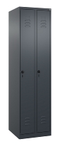 C+P Spind Classic PLUS 080000-19 bodenstehend 1 Abt. 250mm Drehriegel (HxBxT) 1850x250x500mm 7016/7035