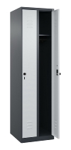 C+P Spind Classic PLUS 080000-19 bodenstehend 1 Abt. 250mm Drehriegel (HxBxT) 1850x250x500mm 7016/7035