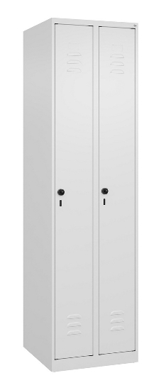 C+P Spind Classic PLUS 080000-19 bodenstehend 1 Abt. 250mm Drehriegel (HxBxT) 1850x250x500mm 7016/7035