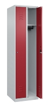 C+P Spind Classic PLUS 080000-19 bodenstehend 1 Abt. 250mm Drehriegel (HxBxT) 1850x250x500mm 7016/7035