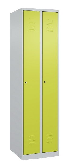 C+P Spind Classic PLUS 080000-19 bodenstehend 1 Abt. 250mm Drehriegel (HxBxT) 1850x250x500mm 7016/7035