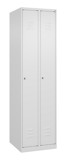 C+P Spind Classic PLUS 080000-19 bodenstehend 1 Abt. 250mm Drehriegel (HxBxT) 1850x250x500mm 7016/7035