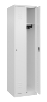 C+P Spind Classic PLUS 080000-19 bodenstehend 1 Abt. 250mm Drehriegel (HxBxT) 1850x250x500mm 7016/7035
