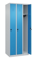 C+P Spind Classic PLUS 080000-19 bodenstehend 1 Abt. 250mm Drehriegel (HxBxT) 1850x250x500mm 7016/7035