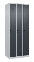 C+P Spind Classic PLUS 080000-19 bodenstehend 1 Abt. 250mm Drehriegel (HxBxT) 1850x250x500mm 7016/7035
