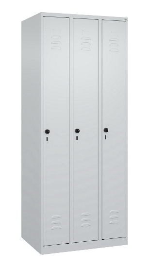 C+P Spind Classic PLUS 080000-19 bodenstehend 1 Abt. 250mm Drehriegel (HxBxT) 1850x250x500mm 7016/7035