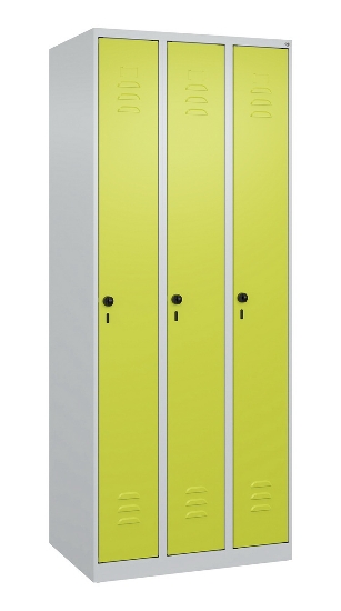 C+P Spind Classic PLUS 080000-19 bodenstehend 1 Abt. 250mm Drehriegel (HxBxT) 1850x250x500mm 7016/7035