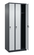 C+P Spind Classic PLUS 080000-19 bodenstehend 1 Abt. 250mm Drehriegel (HxBxT) 1850x250x500mm 7016/7035