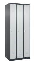 C+P Spind Classic PLUS 080000-19 bodenstehend 1 Abt. 250mm Drehriegel (HxBxT) 1850x250x500mm 7016/7035