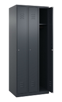 C+P Spind Classic PLUS 080000-19 bodenstehend 1 Abt. 250mm Drehriegel (HxBxT) 1850x250x500mm 7016/7035