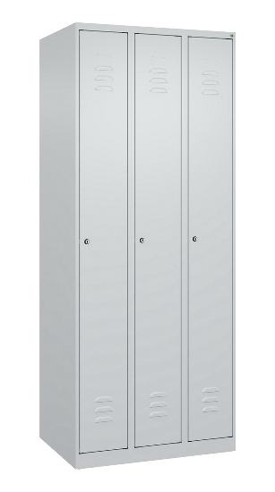 C+P Spind Classic PLUS 080000-19 bodenstehend 1 Abt. 250mm Drehriegel (HxBxT) 1850x250x500mm 7016/7035