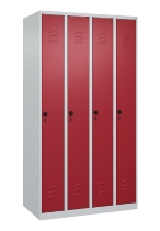 C+P Spind Classic PLUS 080000-19 bodenstehend 1 Abt. 250mm Drehriegel (HxBxT) 1850x250x500mm 7016/7035