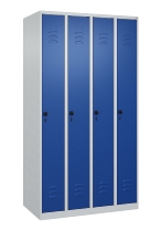 C+P Spind Classic PLUS 080000-19 bodenstehend 1 Abt. 250mm Drehriegel (HxBxT) 1850x250x500mm 7016/7035