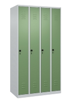 C+P Spind Classic PLUS 080000-19 bodenstehend 1 Abt. 250mm Drehriegel (HxBxT) 1850x250x500mm 7016/7035