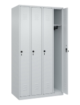 C+P Spind Classic PLUS 080000-19 bodenstehend 1 Abt. 250mm Drehriegel (HxBxT) 1850x250x500mm 7016/7035