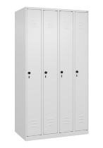 C+P Spind Classic PLUS 080000-19 bodenstehend 1 Abt. 250mm Drehriegel (HxBxT) 1850x250x500mm 7016/7035