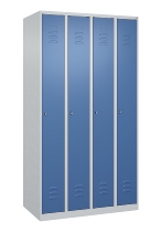 C+P Spind Classic PLUS 080000-19 bodenstehend 1 Abt. 250mm Drehriegel (HxBxT) 1850x250x500mm 7016/7035