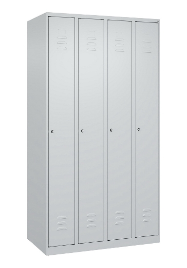 C+P Spind Classic PLUS 080000-19 bodenstehend 1 Abt. 250mm Drehriegel (HxBxT) 1850x250x500mm 7016/7035