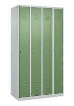 C+P Spind Classic PLUS 080000-19 bodenstehend 1 Abt. 250mm Drehriegel (HxBxT) 1850x250x500mm 7016/7035
