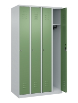 C+P Spind Classic PLUS 080000-19 bodenstehend 1 Abt. 250mm Drehriegel (HxBxT) 1850x250x500mm 7016/7035