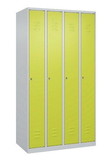 C+P Spind Classic PLUS 080000-19 bodenstehend 1 Abt. 250mm Drehriegel (HxBxT) 1850x250x500mm 7016/7035