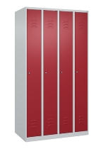 C+P Spind Classic PLUS 080000-19 bodenstehend 1 Abt. 250mm Drehriegel (HxBxT) 1850x250x500mm 7016/7035