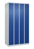 C+P Spind Classic PLUS 080000-19 bodenstehend 1 Abt. 250mm Drehriegel (HxBxT) 1850x250x500mm 7016/7035