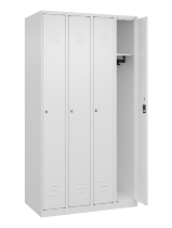 C+P Spind Classic PLUS 080000-19 bodenstehend 1 Abt. 250mm Drehriegel (HxBxT) 1850x250x500mm 7016/7035