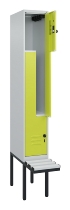 C+P Z-Spind Classic PLUS 0800437-306 schweb.Bank 6 Pers./3 Abt. 300mm Drehriegel (HxBxT) 2120x900x815mm k7016/7035