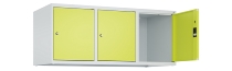 C+P Aufsatzschrank Classic Plus 4 Abteile 080090-40 Türen rechts angeschl. (HxBxT) 500x1200x500mm z7035/2004