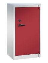 C+P Feuerschutzschrank 1171-00 Certos 3OH Tür 2-flügelig (HxBxT)1226x930x500mm 7035/3003