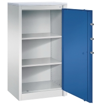 C+P Feuerschutzschrank 1171-00 Certos 3OH Tür 2-flügelig (HxBxT)1226x930x500mm 7035/3003