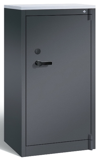 C+P Feuerschutzschrank 1171-00 Certos 3OH Tür 2-flügelig (HxBxT)1226x930x500mm 7035/3003