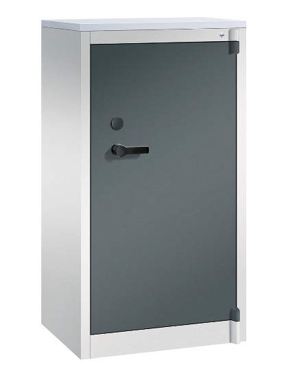 C+P Feuerschutzschrank 1171-00 Certos 3OH Tür 2-flügelig (HxBxT)1226x930x500mm 7035/3003