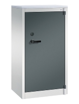 C+P Feuerschutzschrank 1171-00 Certos 3OH Tür 2-flügelig (HxBxT)1226x930x500mm 7035/3003