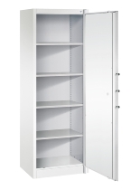 C+P Feuerschutzschrank 1161-000 Certos (HxBxT) 1950x650x500mm 7035/3003