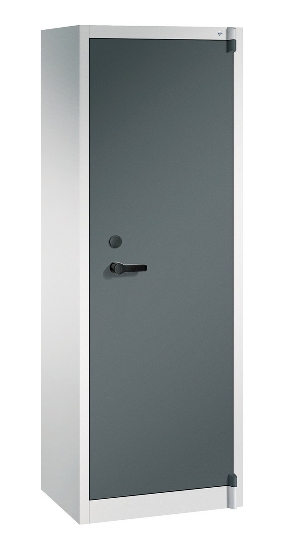 C+P Feuerschutzschrank 1161-000 Certos (HxBxT) 1950x650x500mm 7035/3003