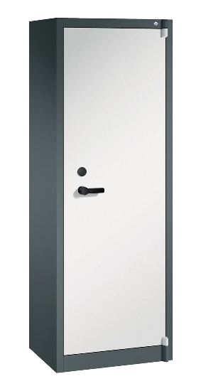 C+P Feuerschutzschrank 1161-000 Certos (HxBxT) 1950x650x500mm 7035/3003