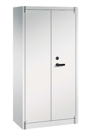 C+P Feuerschutzschrank 1161-000 Certos (HxBxT) 1950x650x500mm 7035/3003