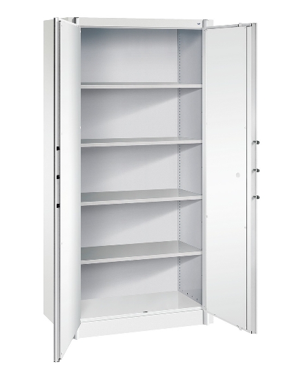 C+P Feuerschutzschrank 1161-000 Certos (HxBxT) 1950x650x500mm 7035/3003
