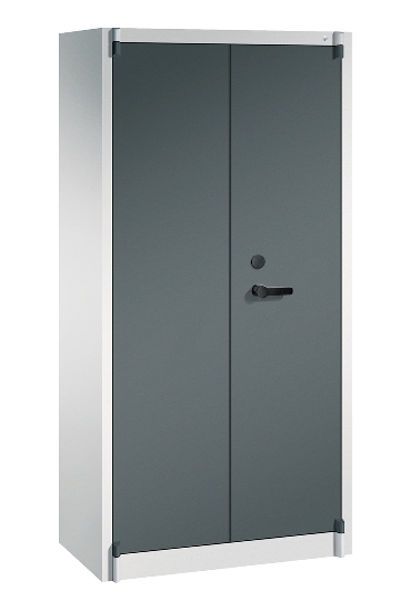 C+P Feuerschutzschrank 1161-000 Certos (HxBxT) 1950x650x500mm 7035/3003