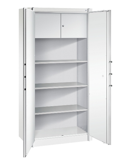 C+P Feuerschutzschrank 1170-200 Certos 5OH (2 Wertfächer) Tür 2-flügelig (HxBxT) 1950x930x500mm LG/EB