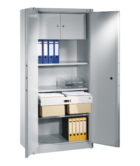 C+P Feuerschutzschrank 1170-200 Certos 5OH (2 Wertfächer) Tür 2-flügelig (HxBxT) 1950x930x500mm LG/EB