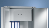 C+P Feuerschutzschrank 1170-200 Certos 5OH (2 Wertfächer) Tür 2-flügelig (HxBxT) 1950x930x500mm LG/EB