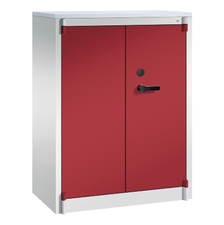C+P Feuerschutzschrank 1171-00 Certos 3OH Tür 2-flügelig (HxBxT)1226x930x500mm 7035/3003